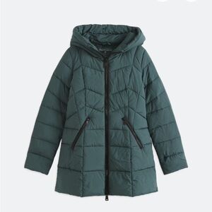NWT Bernardo Hooded Quilted Puffer Coat